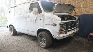 HUGE DIRT BURNOUTS WITH POSI  1972 Shorty Chevy Van Project New Brakes [upl. by Barker919]