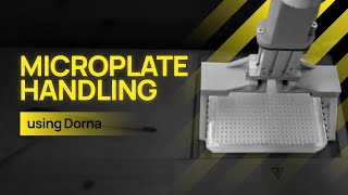 Microplate Handling with Dorna Arms  Lab Automation Robots [upl. by Aiekat394]