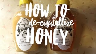 How to DeCrystallize Honey [upl. by Ford]