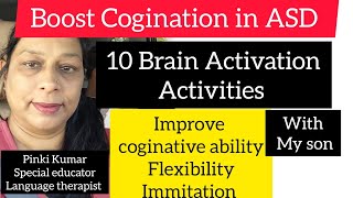 10 Cognitive activities for Autism l Brain Boosting for ASD [upl. by Redan]