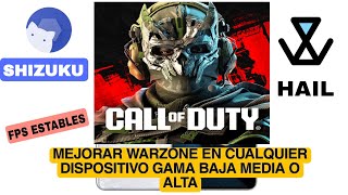 ✅✅EL MEJOR METODO PARA OPTIMIZAR EL WARZONE MOBILE EN CUALQUIER DISPOSITIVO 🤯🤯✅✅ [upl. by Lindi]