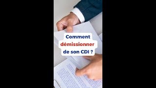 LHôtellerie Restauration  Comment démissionner de son CDI [upl. by Larsen]