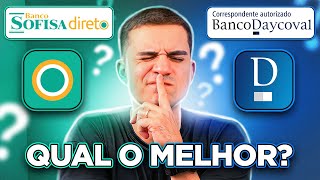 BANCO DAYCOVAL OU BANCO SOFISA QUAL O MELHOR PARA INVESTIR EM RENDA FIXA OPINIÃO SINCERA [upl. by Anelej]