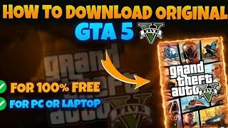 GTA V DOWNLOAD FOR FREE PC ALL GAMES 🎮2024 [upl. by Mellitz]