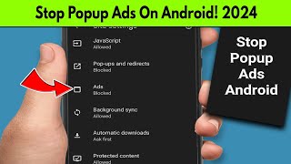 EnableDisable Ad Blocker In Google Chrome On Android [upl. by Soo342]