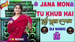 Janeman Tu Khub Hai Hindi 2024 New Style DJ Full Dance Mix Durga Puja Special djrajibmix009 [upl. by Clercq247]