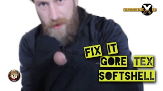 Gore Tex und Softshell flicken amp reparieren  Repair Kit [upl. by Giacobo]