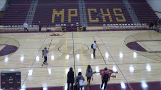 Mount Pleasant High School vs Mediapolis High School Mens Varsity Basketball [upl. by Ephraim]