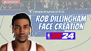 Rob Dillingham Face Creation 2k24 [upl. by Briant]