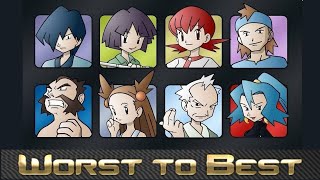 Worst to Best Pokémon Johto Gym Leaders [upl. by Odlanor]