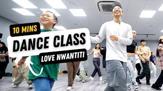 Love Nwantiti  Ckay  Dance tutorial choreography by Hu Jeffery [upl. by Pavlov]