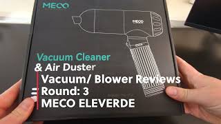 Round 2 Vacuum Review  Meco Eleverde 18000 Blower  Sucker [upl. by Forsta]