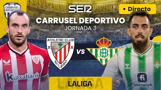 ⚽️ ATHLETIC CLUB vs REAL BETIS  EN DIRECTO LaLiga 2324  Jornada 3 [upl. by Lapides]