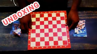 Unboxing a wooden Chess board From Flipkart [upl. by Cecilius]