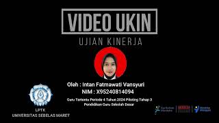 VIDEO EDIT UKIN PILOTING 3 KELAS 2 SD MAPEL PENDIDIKAN PANCASILA [upl. by Uot]