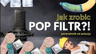 JAK ZROBIC POP FILTR  porada dla nagrywanie hiphop [upl. by Ssirk639]