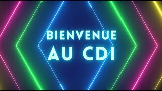 Bienvenue au CDI [upl. by Pretrice]