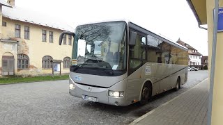 Trať č197 Výluka Jízda s náhradní Autobusovou Dopravu v úseku Prachatice  Volary 2332024 🙂👍 [upl. by Leviram]