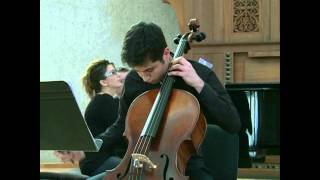 quotAvet Terteryan  Cello Sonata III movquot Michael Navasardian [upl. by Nera]