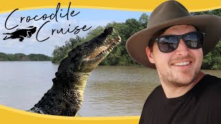 Spectacular Jumping Crocodile Cruise  Darwin Northern Territory  Australia [upl. by Eilarol]