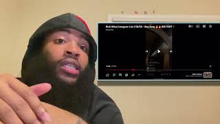 NICKI MINAJ INSTAGRAM LIVE 12624  NEW SONG 🔥🔥 BIG FOOT REACTION KICYY [upl. by Duvall423]