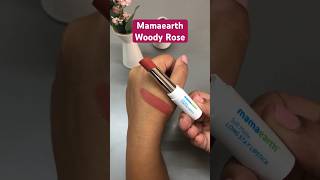 Mamaearth Soft Matte Lipstick Woody Rose  Mamaearth Lipstick mamaearthlipstick ytshort shorts [upl. by Jollenta]