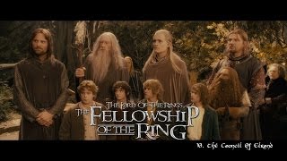 LOTR  The Fellowship of the Ring Music Only [upl. by Rosy]