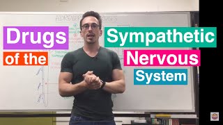 Adrenergic Drugs  Drugs of the Sympathetic Nervous System [upl. by Shay]