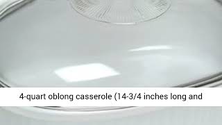 CorningWare French White 4Quart Covered Casserole [upl. by Coben]