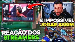 OS STREAMERS FICARAM EM CHOQUE ao VEREM COMO o SHYY JOGA [upl. by Eirehs827]