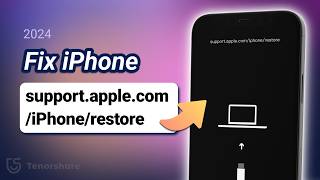 Top 6 Ways to Fix supportapplecomiphonerestore on iPhone  2024 Updated [upl. by Ahrens]