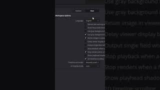 Auf Deutsch umstellen DAVINCI RESOLVE 19 Deutsch basementstudio2020 davinciresolve19 shorts [upl. by Hinson994]