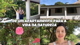 VAMOS NOS MUDAR TOUR PELA CASA NOVA DO APARTAMENTO PARA UMA CHÁCARA [upl. by Dagna]