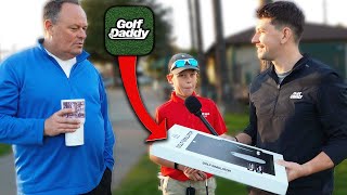 Testing Strangers Swings on the Golf Daddy Simulator [upl. by Ilana583]