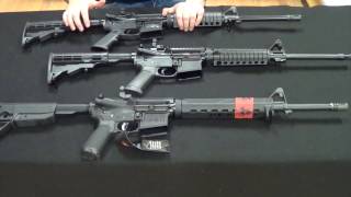 Springfield Saint vs Ruger AR556 vs SampW MampP15 Sport II  Part 1 [upl. by Nanni]