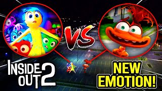 DRONE CATCHES INSIDE OUT 2 EMOTIONS IN REAL LIFE JOY VS NEW EMOTION [upl. by Tripp902]