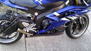 2006 Yamaha R6 walk around [upl. by Eilah551]