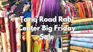 Tariq Road Rabi Center Friday Big Sale  Jumma Bazaar Fancy DressShoesBagsEmbroidery Dress [upl. by Hatti787]