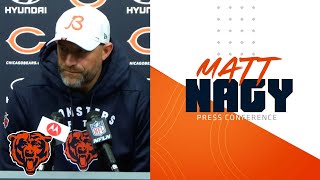 Matt Nagy names Justin Fields starter vs Packers [upl. by Xella]