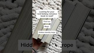 Hidden identity trope book recommendations booktok booktube books reading bookstagram bookish [upl. by Navanod]