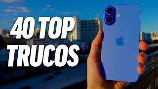 iPhone 16  40 TOP TRUCOS y TIPS 👈 [upl. by Pyszka]