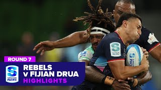 Rebels v Fijian Drua Highlights  Round 7  Super Rugby Pacific 2024 [upl. by Irrabaj]