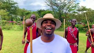 BEST JERUSALEMA DANCE CHALLENGE WITH KENYAN MAASAI amp MC JESSY [upl. by Mharg]