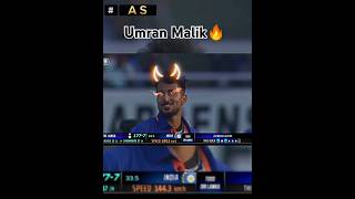 Umran Malik Showing Class Bowling 😱😱🔥🔥shorts trending ytshort youtubeshorts [upl. by Bbor686]