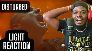 DISTURBED  LIGHT OFFICIAL MUSIC VIDEO FIRST TIME REACTION [upl. by Yleak682]