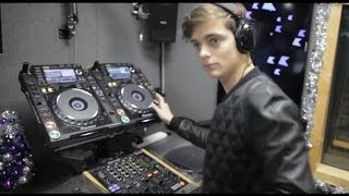 Martin Garrix at Kiss FM UK for the MondayMixtape [upl. by Allets]