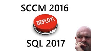 SCCM DEPLOYSSQL 2017 full tutorial [upl. by Russel]