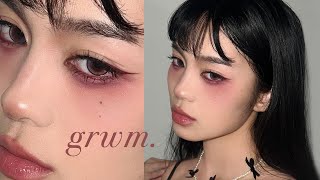 Femme Fatale Makeup 🥀 grwm [upl. by Ranjiv]