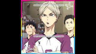 Half Broken Japanese  SemiShira edit post   Semi x Shirabu haikyuu anime haikyuuedit gay [upl. by Fan]