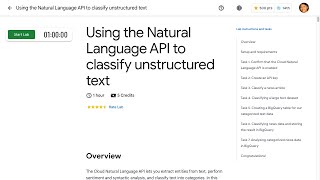 Using the Natural Language API to classify unstructured text [upl. by Giguere598]